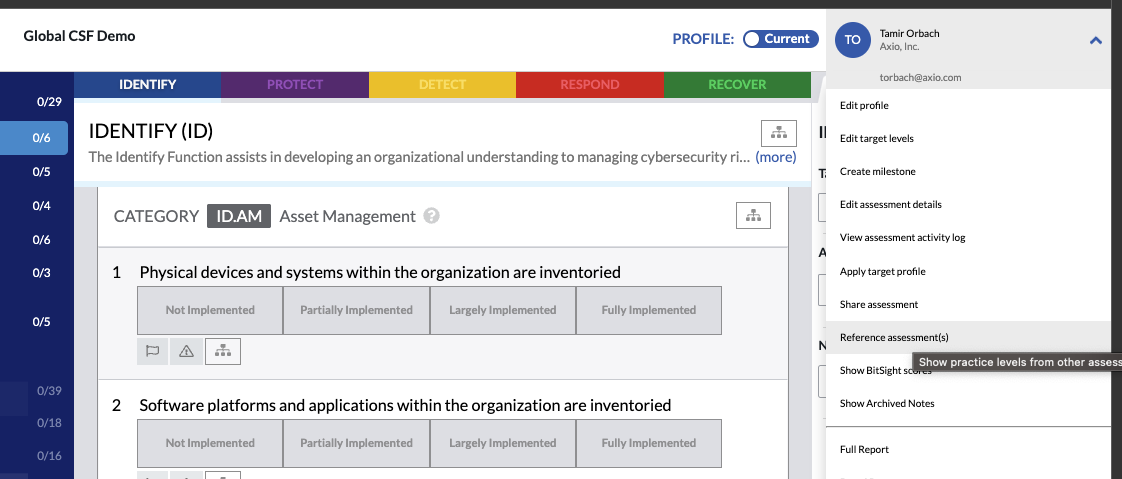 how-to-set-reference-assessments-axio