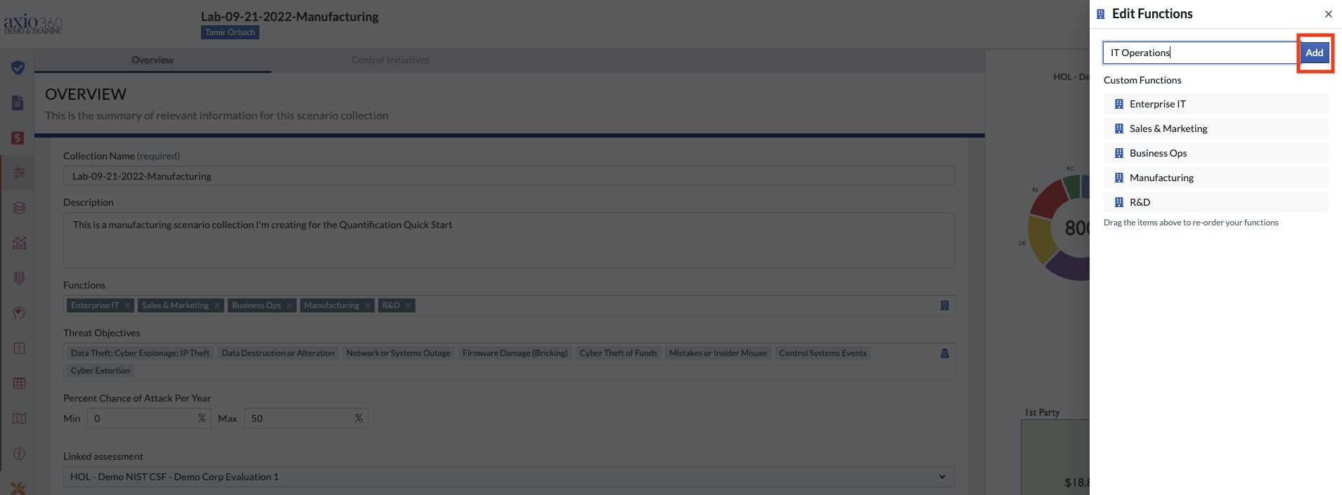 How to Create New Functions AKA Business Groups – Axio